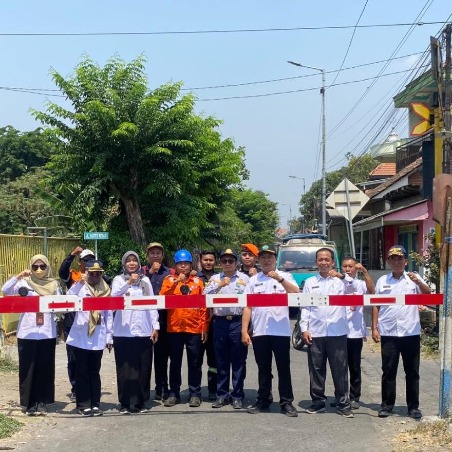 Peresmian JPL 64 di Desa Tenggulunan, Perkuat Komitmen Keselamatan Perlintasan Kereta Api